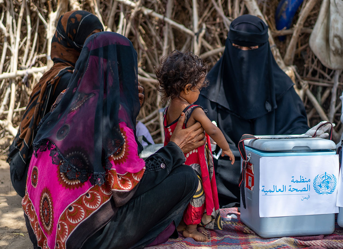 WHO Yemen: The right to health: WHO works to bridge health divide in