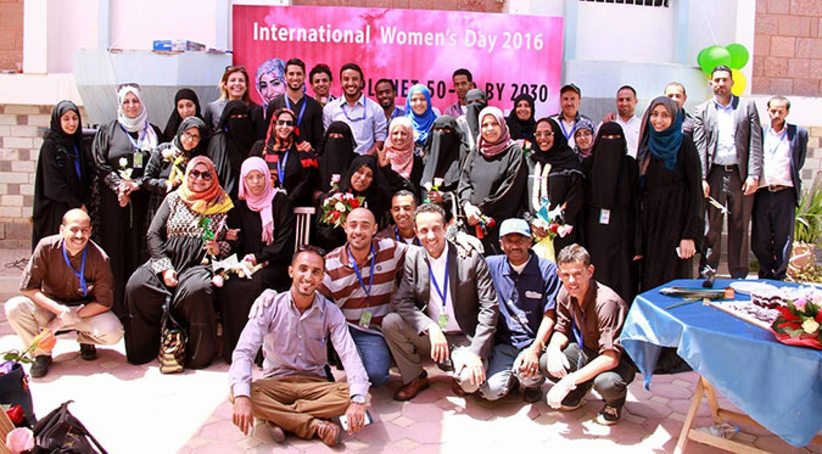 UN Women in Yemen celebrates International Women's Day