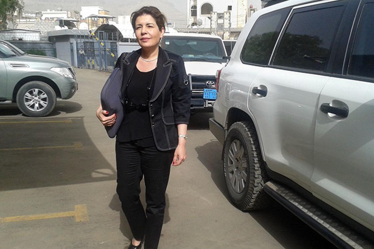 Head of Office for UN Women in Yemen Dina Zorba