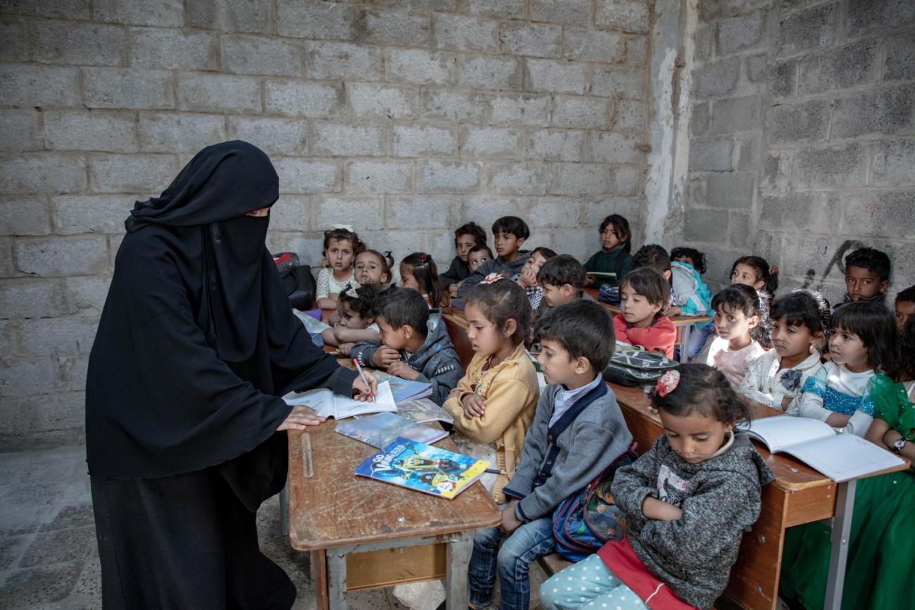 Badriah is a teacher from Sana'a