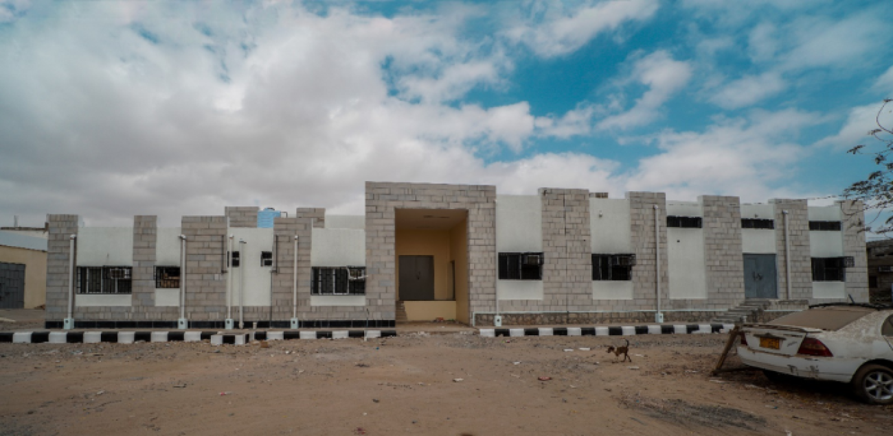 Maternity and child healthcare and storage facility after reconstruction