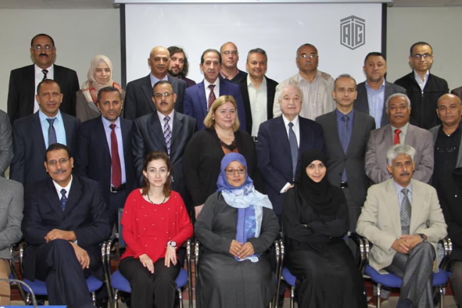 Yemeni high-level Participants from national, governorate and city levels
