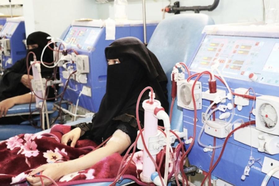 patients in Yemen are at risk of death due to shortages of dialysis supplies