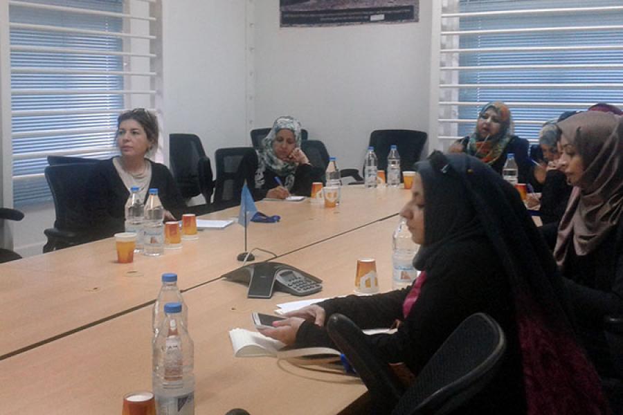Dina Zorba meets with women leaders