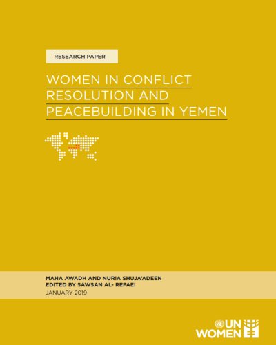 Cover of Women in Conflict Resolution and Peacebuilding in Yemen