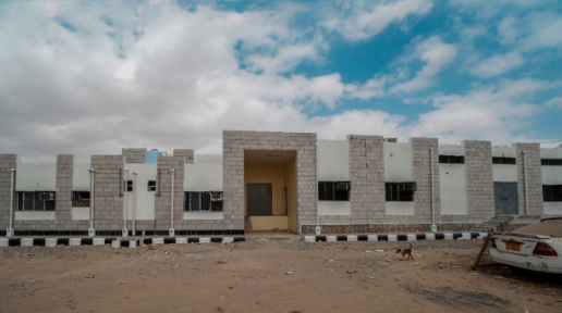 Maternity and child healthcare and storage facility after reconstruction